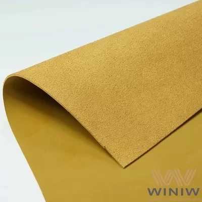 Bardzo wytrzymały mikro światłowodowy zamsz syntetyczny butów bezpieczeństwa nubuck materiał